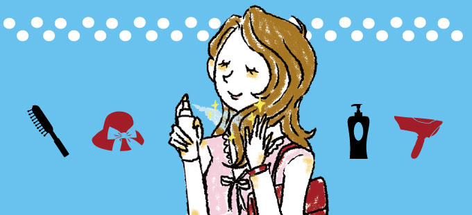 夏は髪もSOS!知っておきたいダメージ&色ケア